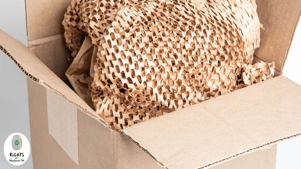 sustainable packaging - cardboard box